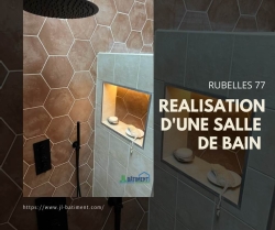 réalisation de salle de bain à rubelles 77